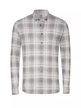 Приталенная рубашка на пуговицах DESOTO, антрацит