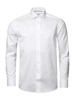 Приталенная рубашка на пуговицах ETON, белый