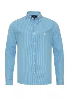 Приталенная рубашка на пуговицах Jimmy Sanders, белый