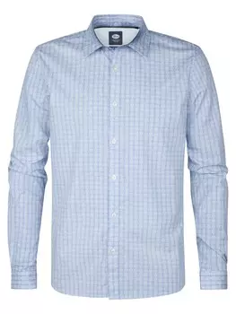 Приталенная рубашка на пуговицах Petrol Industries Dolphinview, синий