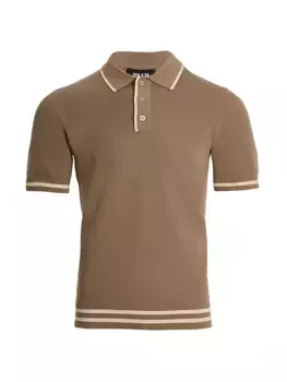 Приталенная рубашка поло Axel Ser.O.Ya, белый