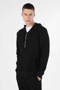 Приталенная толстовка на молнии Colin'S, черный