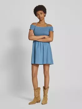 Приталенное мини-платье из чистого хлопка Tommy Jeans