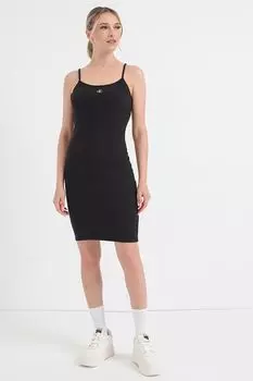 Приталенное платье Calvin Klein Jeans, серый