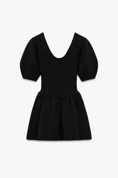 Приталенное платье для фигуристки ZARA, черный