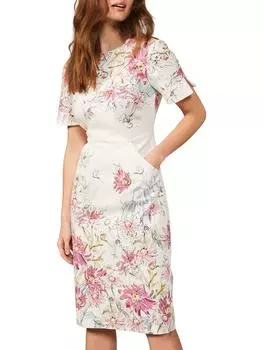Приталенное платье Marie с цветочным принтом Phase Eight, мультиколор