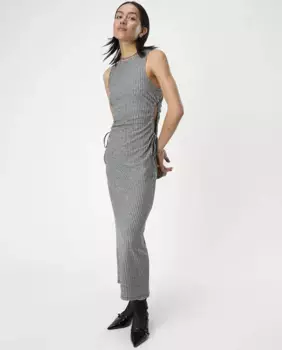 Приталенное платье миди Object, черный