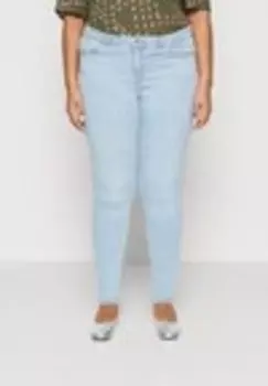 Приталенные брюки CARPOWER PUSH UP Only Carmakoma, светло-голубой