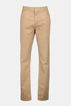 Приталенные брюки Lacoste, бежевый