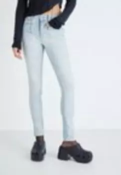 Приталенные брюки SKINNY SPLIT G-Star, светло-голубой