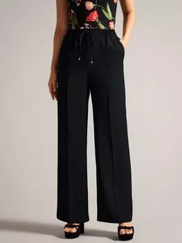 Приталенные джоггеры Liliaah с широкими штанинами Ted Baker, черный