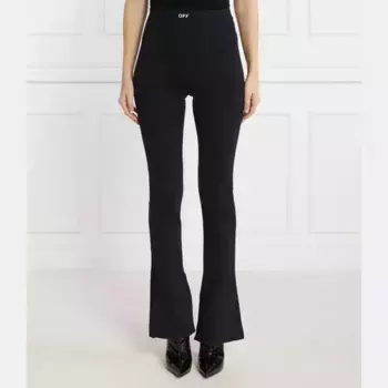 Приталенные леггинсы Off White, черный