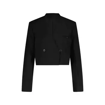 Приталенный блейзер Helmut Lang, черный