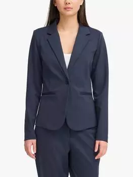 Приталенный блейзер кейт ICHI, цвет Total Eclipse