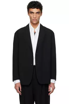 Приталенный блейзер N.Hoolywood, черный