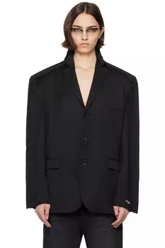 Приталенный блейзер Outline Prototypes, черный