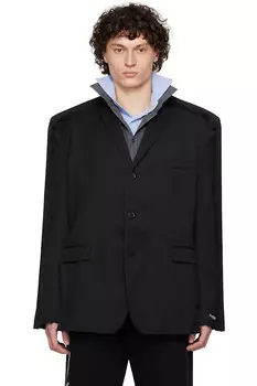 Приталенный блейзер Outline Prototypes, черный