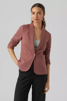 Приталенный блейзер Vero Moda, розовый