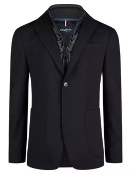 Приталенный деловой блейзер HECHTER PARIS H-XTENSION, темно-синий