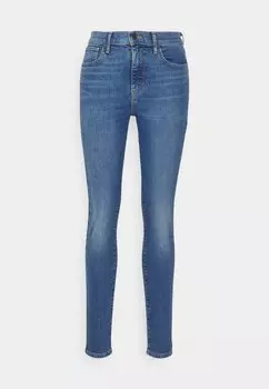 Приталенный фасон Levi's, цвет цвета индиго среднего размера 720 High Rise Super Skinny
