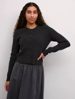 Приталенный кардиган amy slim fit KAFFE, цвет Black Oyster