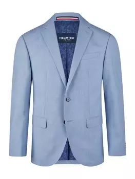 Приталенный костюм HECHTER PARIS, светло-синий