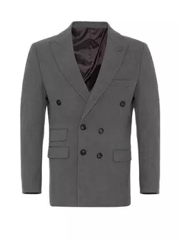 Приталенный пиджак Antioch, серый