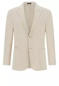 Приталенный пиджак Boggi Milano, бежевый