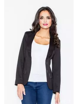 Приталенный пиджак Figlfigl, черный