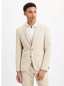 Приталенный пиджак Finshley & Harding Oakland, бежевый