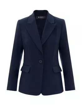 Приталенный пиджак Kmx, синий