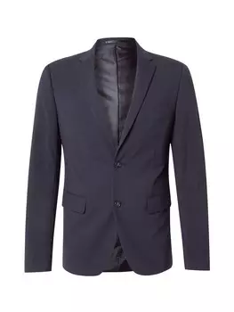 Приталенный пиджак Lindbergh, темно-синий