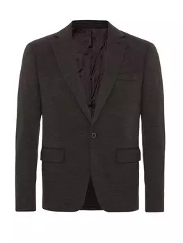 Приталенный пиджак от костюма Daniel Hills, цвет mottled black