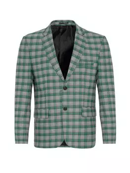 Приталенный пиджак от костюма Daniel Hills, зеленый