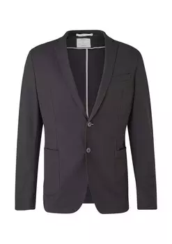Приталенный пиджак от костюма s.Oliver BLACK LABEL, черный