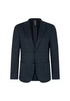 Приталенный пиджак от костюма STRELLSON Acon, темно-синий