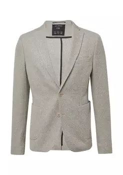 Приталенный пиджак s.Oliver BLACK LABEL JOGG, цвет Beige/mottled beige