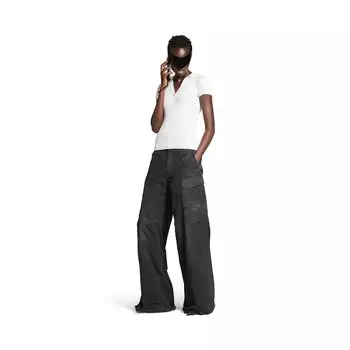 Приталенный топ-поло BALENCIAGA, белый