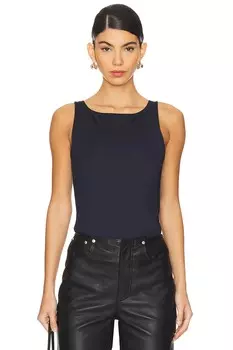 Приталенный трикотажный топ Remain, цвет vulcan