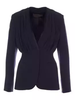 Приталенный жакет MAX MARA, синий