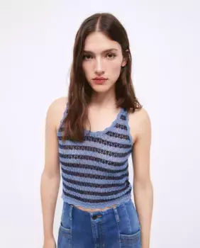 Приталенный женский свитер Tintoretto, синий