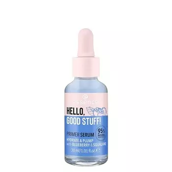 Привет, хорошие вещи! Hydrate & Plump Primer Сыворотка-концентрат для интенсивного ухода, 30 мл, Essence