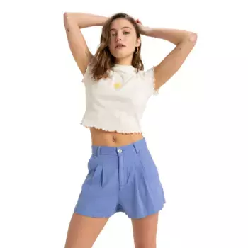 Привлекательные светлые женские шорты Roxy, пурпурный