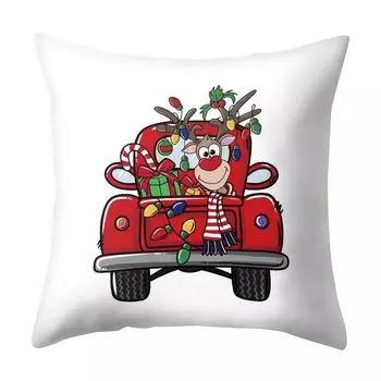 Привлекательный удобный декоративный пылезащитный чехол для спальни, гостиной, наволочка, Рождественский декор для автокресла-B Stuttg
