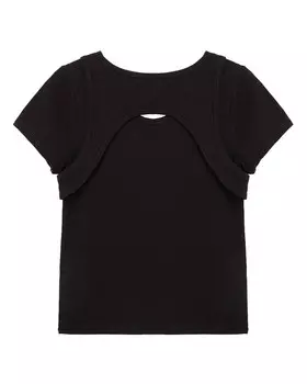 Привычный вязаный топ Habitual, черный