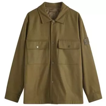 Призрачная рубашка Stone Island, зеленый