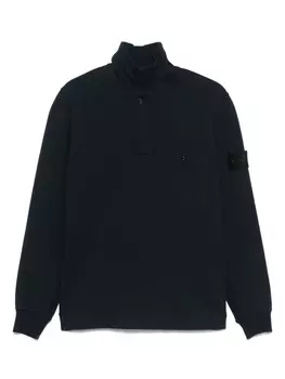 Призрак-толстовка Stone Island, синий