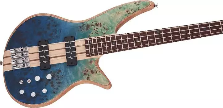 Pro Series Spectra Bass SBP IV, накладка на гриф из карамелизированного ятоба, Карибский синий Jackson 2919924521