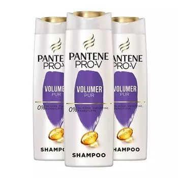Pro-V Очищающий шампунь для объема тонких, плоских волос, 500 мл, Pantene