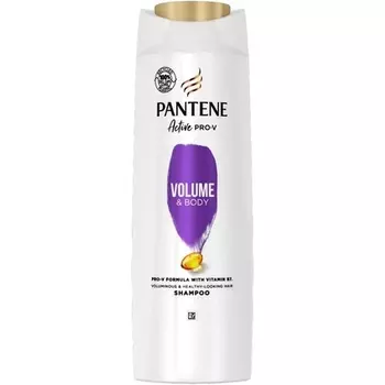 Pro-V Шампунь для объема и тела без силикона с витамином B7, 400 мл, Pantene